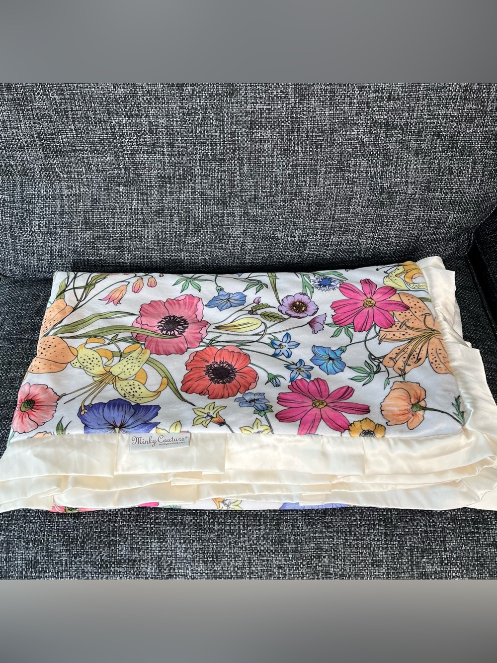 Minky Couture Adult Blanket- Secret Garden